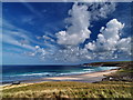SW3626 : View of Whitesand Bay by Roger Butterfield
