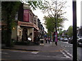 Shops along Ecclesall Road