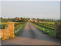 Entrance to Low Farm, Croydon, Cambs