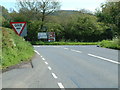 A358 road junction