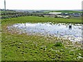 Flooded field at Glenhowl, near Glenluce