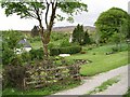 NM8163 : Gardens, Scotstown by Richard Webb