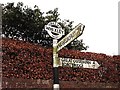 Old West Riding street sign