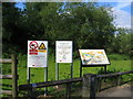 River Rea Walkway signs