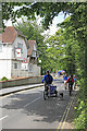 Pound Lane as it enters Burley