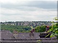 The roofs of Craggwood Road from Wood Lane, Horsforth