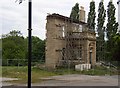 What is left of the Marma Villa, Church Lane, Mirfield