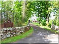 Driveway to Durris Home Farm