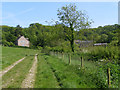 Approaching Gorwell Farm from the north