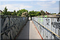 Footbridge over the railway on Aylestone Lane