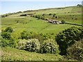 View over the valley of the Black Brook from near Crow Wood Farm, Barkisland