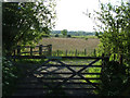 Gate leading to the nature reserve