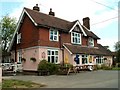 TL9156 : 'Plough & Fleece' public house, Great Green, Suffolk by Robert Edwards