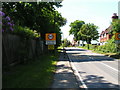 Traffic calming measures, entering Sharpthorne.