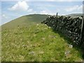 NX5795 : Wall near the summit of Willieanna by Gordon Brown
