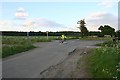 Cyclist en-route to Elgin .