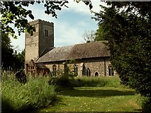 TM1861 : St. Andrew's church, Winston, Suffolk by Robert Edwards