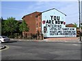 Wall mural beside Day