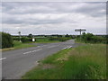 NZ3522 : Crossroads :  Looking east  towards Stillington Bridge by Hugh Mortimer