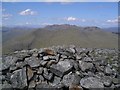 NG9706 : Summit Cairn, Sgurr a' Mhaoraich Beag by Chris Eilbeck