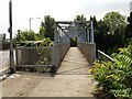 Footbridge, Otterham Quay Lane