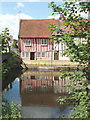 TL9925 : Cottages by the River Colne, Colchester by David Hawgood