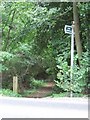 Bridleway Crosses the A29