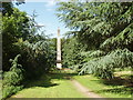 Obelisk, garden of Shotover House