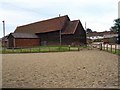 Horse exercise ground at Kimpton Hall Farm