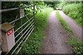 SO2346 : Entrance to Cwm Farm by Philip Halling