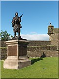 NS7993 : Boer War Memorial, Stirling Castle by Andrew Smith