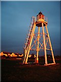 NY1154 : East Cote Lighthouse by Alexander P Kapp