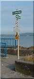 J3979 : Ulster Way Signpost, Holywood by Michael Parry