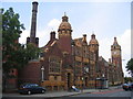 SP0784 : Balsall Heath Public Baths and Free Library by David Stowell