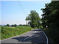 Looking east along Moor Lane (B2028), Surrey