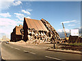 Demolition of Flour Mills, Wallasey Docks