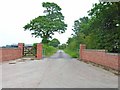 Driveway to New Buildings Farm