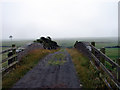 Track Over Railway Bridge, Escuan, Near Tywyn