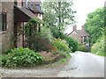 Cottages in Thriftwicket Lane