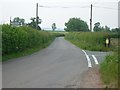 Road junction at Lower Hayton