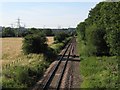 Chippenham to Trowbridge branch line at Melksham