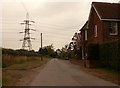 Country Lane near Debden Green, Essex