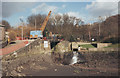 Salterhebble Lock, drained