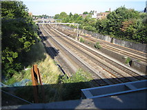 TQ2081 : Acton: Main line railway by Nigel Cox