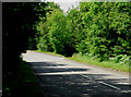 Junction off A4109 through the Dulais Valley south toward  Aberdulais