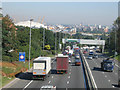 Rush hour on the A102