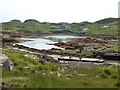 Head of the sea loch at Fionnsabhagh