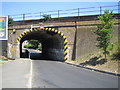 Slough: Burnham Lane railway bridge