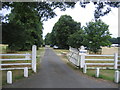 Driveway to Blyth Hall