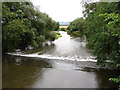 River Severn Weir Near Welshpool